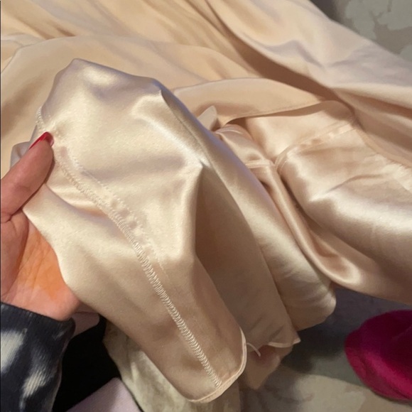 Parker Blush Silk Strapless Gown - Picture 9 of 9